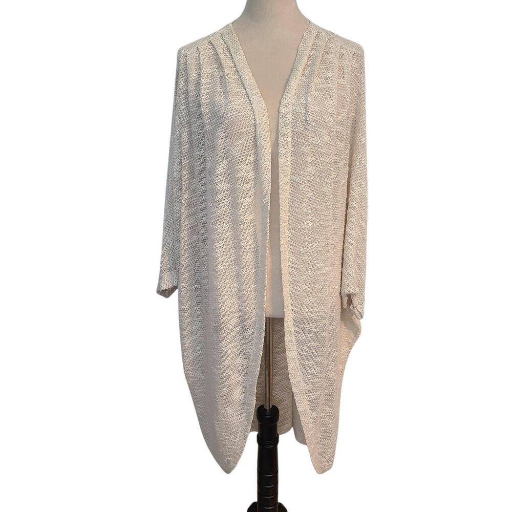LA Threads Knit Cardigan Sweater Womens Plus 18/20 Duster Cocoon Boho Festival